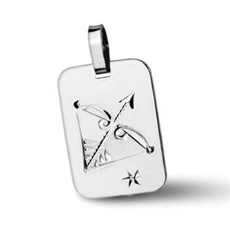 ZB511430-12 Stříbrný přívěsek znamení STŘELEC - znamení zvěrokruhu