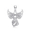 NB-4491 Stříbrný přívěsek andílek - andílci