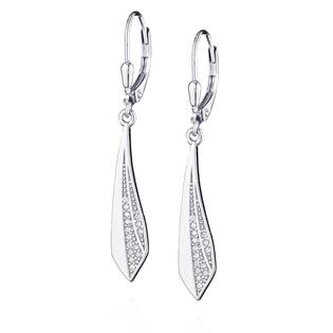 NB-3180 Visací náušnice se zirkony