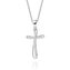NB-2229 Střibrný náhrdelník s křížkem