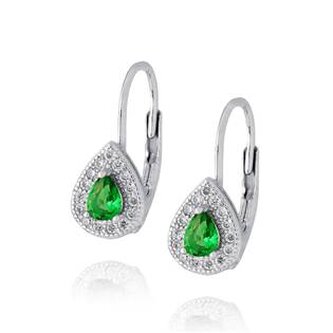 NB-3511 Stříbrné náušnice