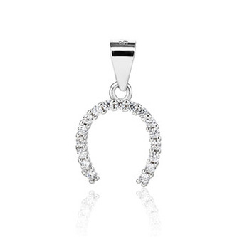 NB-4625 Stříbrný přívěsek podkova