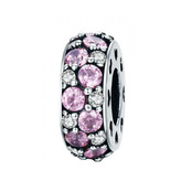 B0394 Stříbrný přívěšek korálek na náramek