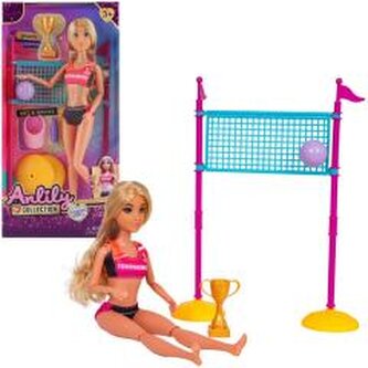 Lalka z akcesoriami sportowymi