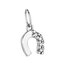 ZB91570 Stříbrný přívěšek podkova se zirkony - ostatní