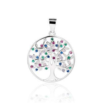 NB-4632 Stříbrný přívěsek strom života