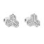 EG2633 Stříbrné náušnice se zirkony