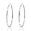 NB-3042-35 Stříbrné náušnice kruhy 35 mm
