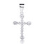 NB-4598 Drobnější stříbrný přívěsek křížek