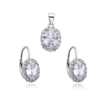 NB-9042 Stříbrná souprava šperků