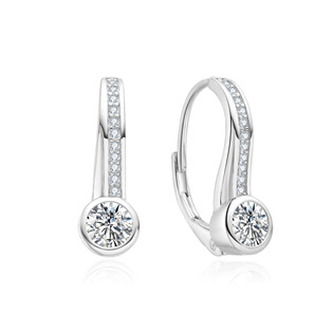 NB-3491 Stříbrné náušnice se zirkony