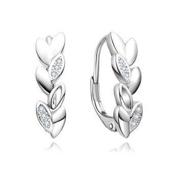 NB-3512 Stříbrné náušnice větvičky