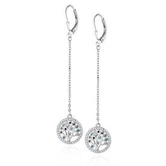 NB-3590 Dámské náušnice strom života