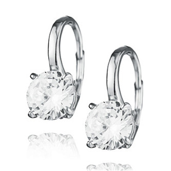 NB-3577 Stříbrné náušnice se zirkony