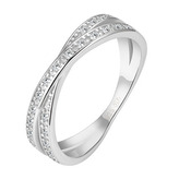 NB-5560-54 Stříbrný prsten se zirkony
