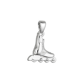EG1624 Stříbrný přívěsek kolečková brusle - sport