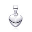 NB-4445 Stříbrný přívěšek srdíčko - srdce