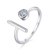 NB-5531 Stříbrný prsten se zirkonem