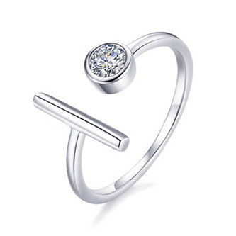 NB-5531 Stříbrný prsten se zirkonem
