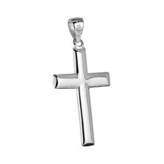 NB-4074 Stříbrný přívěšek - kříž