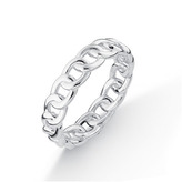 NB-5091-59 Stříbrný prsten řetěz