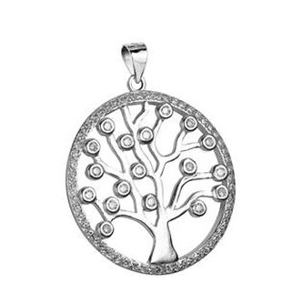NB-4018 Stříbrný přívěšek strom života