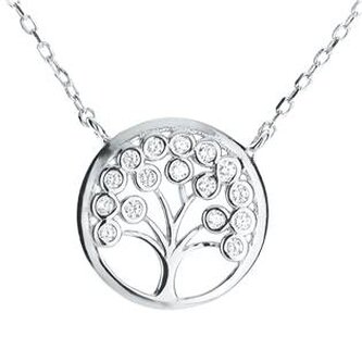 NB-2112 Střibrný náhrdelník strom života