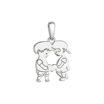 EG1200 Stříbrný přívěšek přátelství