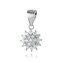NB-4109 Stříbrný přívěšek se zirkony
