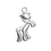 KST1156 Stříbrný přívěšek koníček - zvířátka