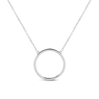 NB-2339 Střibrný náhrdelník kolečko