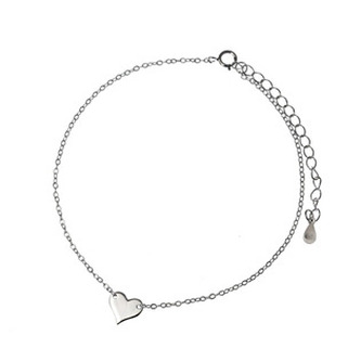 ZB86018 Dámský stříbrný náramek se srdíčkem - srdce