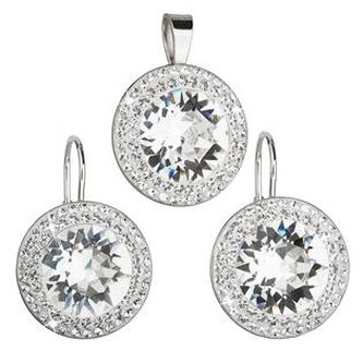 EG3040-CR Sada šperků s kameny Crystals from Swarovski® Crystal