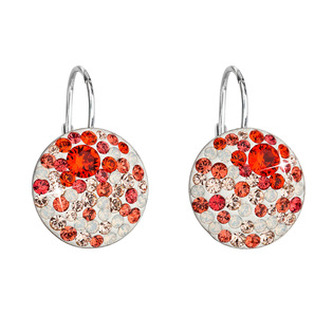EG9155-SA Stříbrné náušnice s krystaly Crystals from Swarovski®