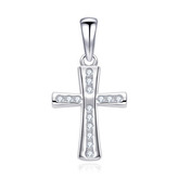 NB-4356 Stříbrný přívěšek křížek