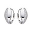 NB-0002 Stříbrné náušnice na klapku