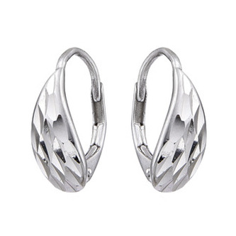 NB-0001 Stříbrné náušnice na klapku