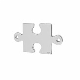 KST1159 Stříbrný komponenta - přívěšek puzzle