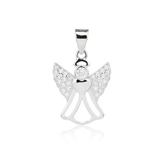 NB-4522 Stříbrný přívěsek andílek - andílci