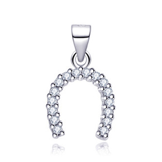 NB-4473 Stříbrný přívěšek podkova