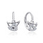 NB-3996 Stříbrné náušnice na klapku andílci