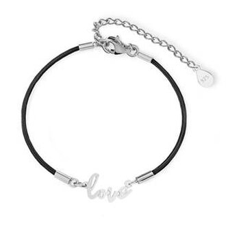 SX008-K Stříbrný náramek "Love"