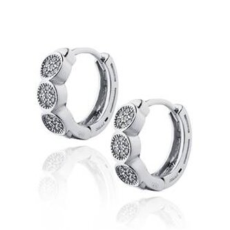 NB-3542 Stříbrné dámské náušnice