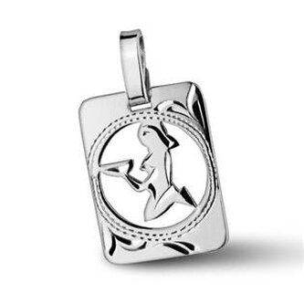 ZB51255-9 Stříbrný přívěšek znamení PANNA - znamení zvěrokruhu