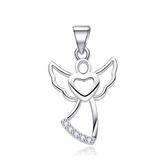 NB-4332 Stříbrný přívěšek andělíček - andílci