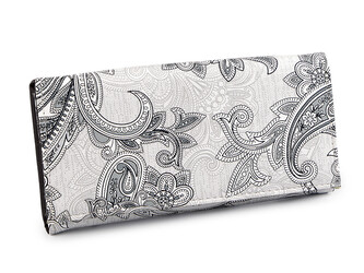 Dámská peněženka 10x18,5 cm - 1 ks - 8 šedá nejsvětlější