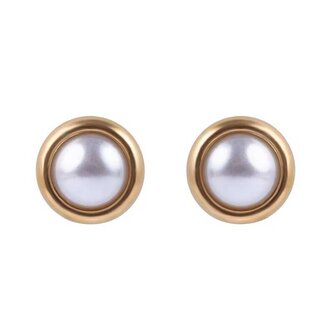 Pozlacené náušnice pecky Wenisse EWE250364G Emily Westwood