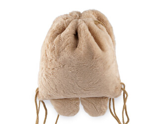 Dětský plyšový vak králíček 25x27 cm - 1 ks - 2 béžová světlá