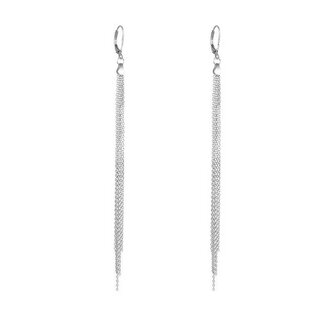 Stříbrné řetízkové náušnice AGUP1840 Beneto