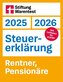 Steuererklärung 2025/2026 - Rentner, Pensionäre
